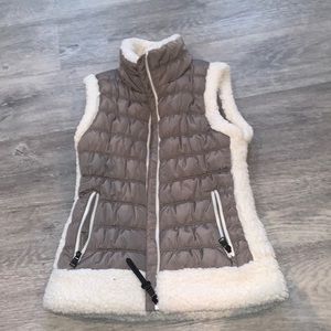 Calvin Klein x small beige and cream vest